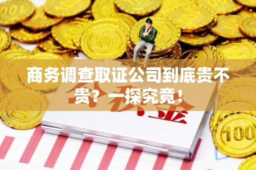 永春商务调查取证公司到底贵不贵？一探究竟！