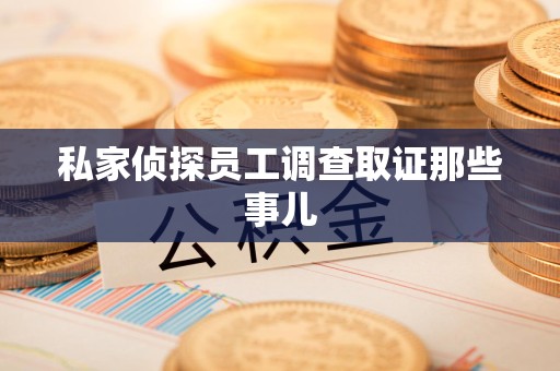 永春私家侦探员工调查取证那些事儿