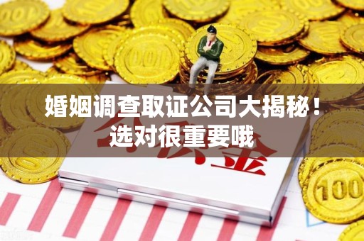 永春婚姻调查取证公司大揭秘！选对很重要哦